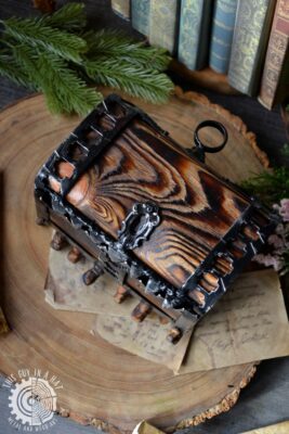 Drewniana skrzynka mimik bagaż ze Świata dysku (This Guy in a Hat)