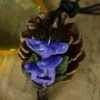 Naszyjnik z grzybem lakówka i kwarcem (Unique Fantasy Objects)