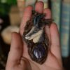 Naszyjnik z kozicą tatrzańską i ametystem (Unique Fantasy Objects)