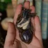 Naszyjnik z kozicą tatrzańską i ametystem (Unique Fantasy Objects)