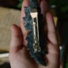 Spinka do włosów ze ślimakiem wstężyk gajowy (Unique Fantasy Objects)