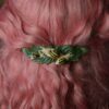 Spinka do włosów ze ślimakiem wstężyk gajowy (Unique Fantasy Objects)