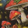 Bawełniana torba z żabą na muchomorze (Unique Fantasy Objects)