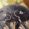 Kolczyki z rzeźbą motyla paź żeglarz (Unique Fantasy Objects)