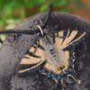Naszyjnik z rzeźbą motyla paź żeglarz (Unique Fantasy Objects)