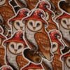 Naklejka z sową w czapce muchomora (Unique Fantasy Objects)