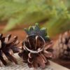 Regulowany pierścionek z rzeźbą jeża (Unique Fantasy Objects)