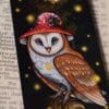 Zakładka z sową w czapce muchomora (Unique Fantasy Objects)