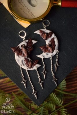 Kolczyki z nietoperzami (Unique Fantasy Objects)