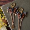 Kolczyki z rzeźbą motyla rusałka osetnik (Unique Fantasy Objects)