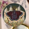 Magnes z namalowanymi polskimi motylami (Unique Fantasy Objects)