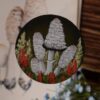 Magnes z namalowanymi grzybami polskimi (Unique Fantasy Objects)
