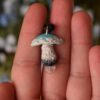 Naszyjnik z leśnymi grzybami i kamieniami (Unique Fantasy Objects)