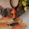 Naszyjnik z leśnymi grzybami i kamieniami (Unique Fantasy Objects)