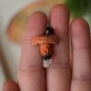 Naszyjnik z leśnymi grzybami i kamieniami (Unique Fantasy Objects)