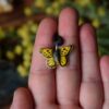 Mały naszyjnik z motylem kosternik leśniak (Unique Fantasy Objects)
