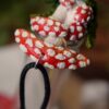 Naszyjnik z muchomorem i kryształem górskim (Unique Fantasy Objects)