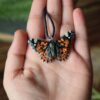Naszyjnik z motylem rusałka osetnik (Unique Fantasy Objects)