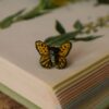 Przypinka z rzeźbami polskich motyli (Unique Fantasy Objects)