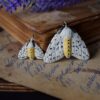 Naszyjnik z ćmą szewnica miętówka (Unique Fantasy Objects)