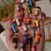 Naszyjnik z leśnymi grzybami i kamieniami (Unique Fantasy Objects)
