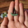 Mały naszyjnik z gąsienicą kapturnicy dziewannówka (Unique Fantasy Objects)