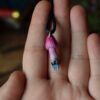Mały naszyjnik z grzybówką różowawą i labradorytem (Unique Fantasy Objects)