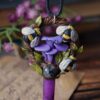 Naszyjnik z lakówką ametystową i trzmielem (Unique Fantasy Objects)
