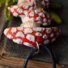 Naszyjnik z muchomorem czerwonym i kryształem górskim (Unique Fantasy Objects)