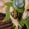 Naszyjnik z wstężykiem gajowym i labradorytem (Unique Fantasy Objects)