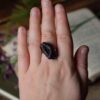 Regulowany pierścionek z rzeźbą krocionoga (Unique Fantasy Objects)