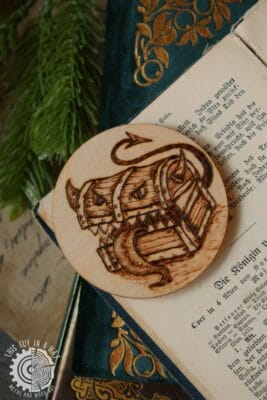 Wypalany magnes z mimikiem (This Guy in a Hat)