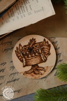 Wypalany magnes z mimikiem (This Guy in a Hat)