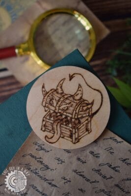 Wypalany magnes z mimikiem (This Guy in a Hat)