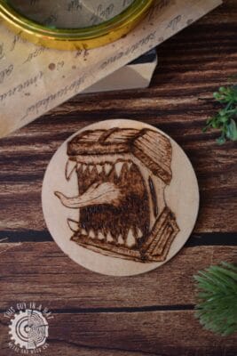 Wypalany magnes z mimikiem (This Guy in a Hat)