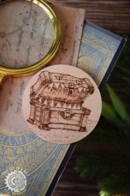 Wypalany magnes z mimikiem (This Guy in a Hat)