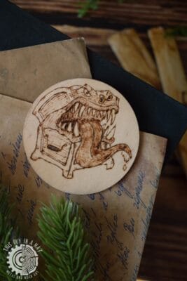 Wypalany magnes z mimikiem (This Guy in a Hat)