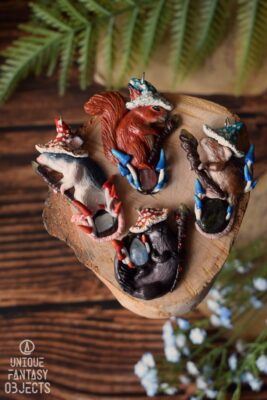 Naszyjniki ze zwierzętami magikami (Unique Fantasy Objects)