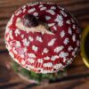Stojak na biżuterię w kształcie muchomora z winniczkiem (Unique Fantasy Objects)