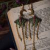 Kolczyki z rzeźbą ćmy Graellsia isabellae Kolczyki z rzeźbą ćmy Graellsia isabellae (Unique Fantasy Objects)