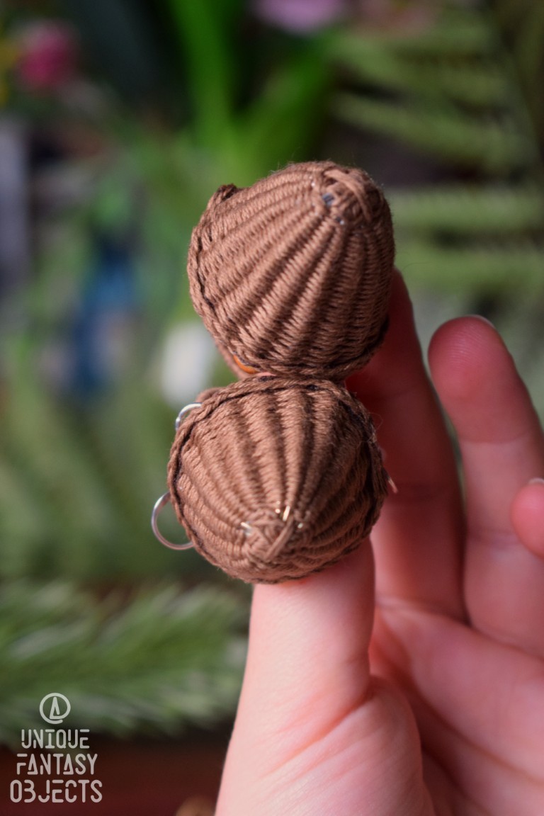 Kolczyki z koszykami pełnymi leśnych grzybów Kolczyki z koszykami pełnymi leśnych grzybów (Unique Fantasy Objects)