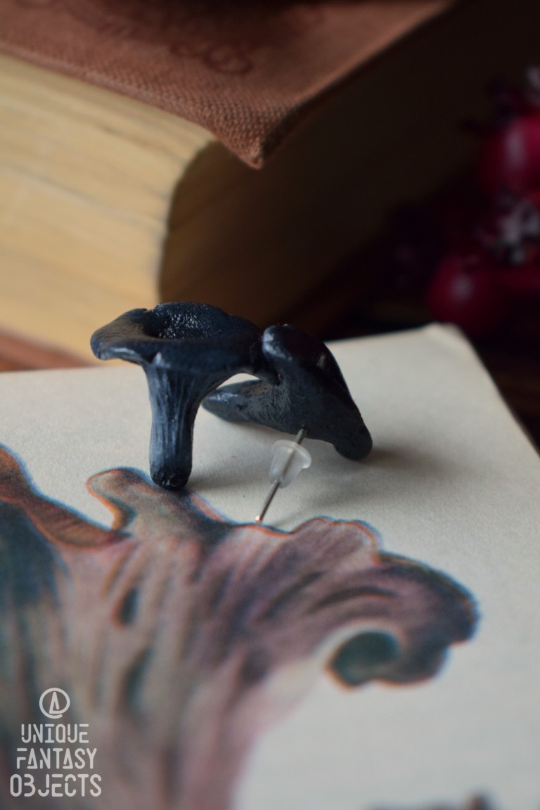 Małe kolczyki z leśnymi grzybami Małe kolczyki z leśnymi grzybami (Unique Fantasy Objects)