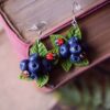 Kolczyki z biedronkami na jagodach Kolczyki z biedronkami na jagodach (Unique Fantasy Objects)
