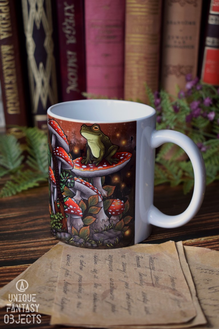 Kubek z lampionem i żabą (Unique Fantasy Objects)