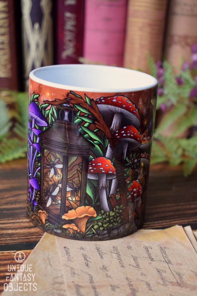 Kubek z lampionem i żabą (Unique Fantasy Objects)