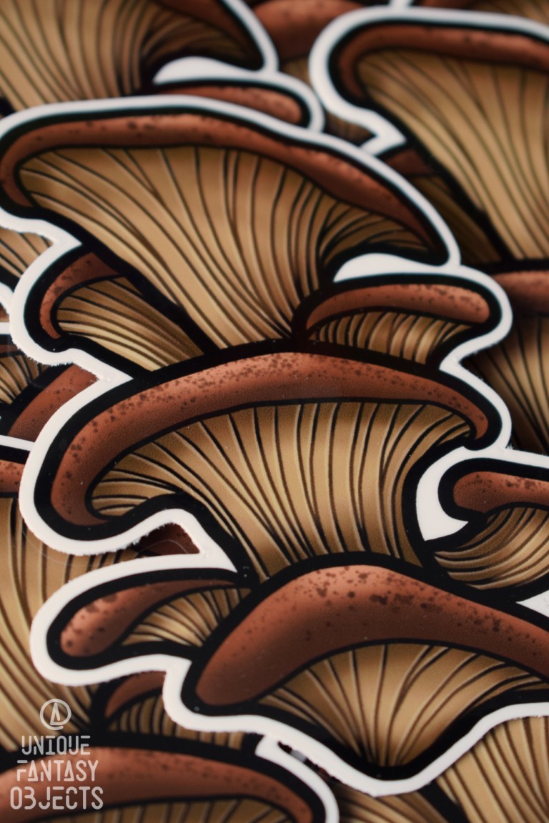 Naklejka z boczniakami Naklejka z boczniakami (Unique Fantasy Objects)