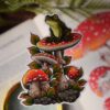Naklejka z muchomorów z żabą (Unique Fantasy Objects)