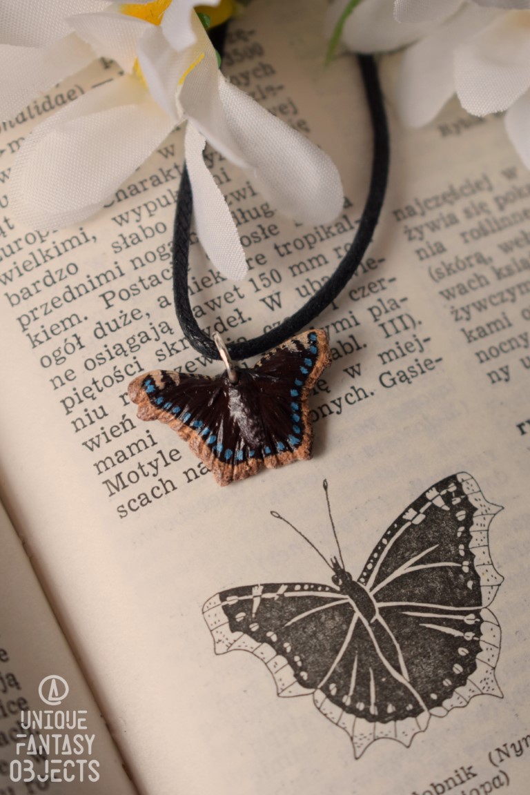 Mały naszyjnik z rzeźbą polskich motyli Mały naszyjnik z rzeźbą polskich motyli - obrazek 43