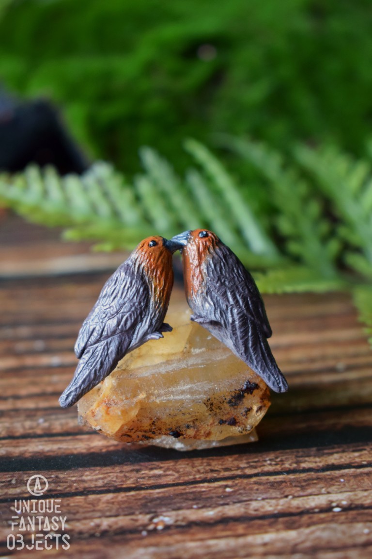 Małe kolczyki z ptakami polskimi Małe kolczyki z ptakami polskimi (Unique Fantasy Objects)