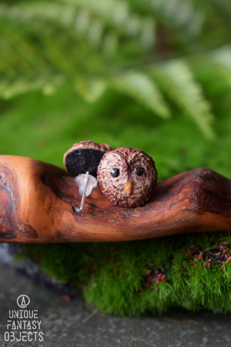 Małe kolczyki z ptakami polskimi Małe kolczyki z ptakami polskimi (Unique Fantasy Objects)